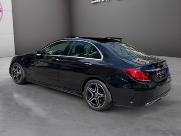 Mercedes classe c 300 e 9g-tronic 4matic amg line/burmester/toit ouvrant pano /camera 360/interieur cuir/ noir obsidienne...