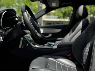 Mercedes classe c 300 e 9g-tronic 4matic amg line/burmester/toit ouvrant pano /camera 360/interieur cuir/ noir obsidienne...
