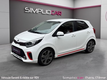 Kia picanto 1.2l 84 ch bvm5 gt line/ camÉra de recul / carplay / entretient full kia occasion paris 17ème (75)(porte...