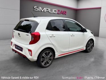 Kia picanto 1.2l 84 ch bvm5 gt line/ camÉra de recul / carplay / entretient full kia occasion paris 17ème (75)(porte...