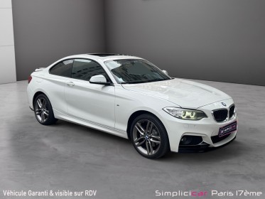 Bmw serie 2 coupe f22 220d xdrive 190 ch m sport / toit ouvrant/carplay/ siÈges chauffants occasion paris 17ème (75)(porte...
