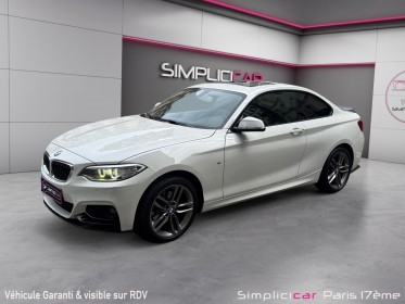 Bmw serie 2 coupe f22 220d xdrive 190 ch m sport / toit ouvrant/carplay/ siÈges chauffants occasion paris 17ème (75)(porte...