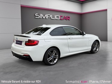 Bmw serie 2 coupe f22 220d xdrive 190 ch m sport / toit ouvrant/carplay/ siÈges chauffants occasion paris 17ème (75)(porte...