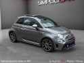 Abarth 595 turismo 1.4 tjet turismo/toit ouvrant/ sieges cuir/ beats occasion paris 17ème (75)(porte maillot) simplicicar...