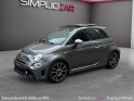 Abarth 595 turismo 1.4 tjet turismo/toit ouvrant/ sieges cuir/ beats occasion paris 17ème (75)(porte maillot) simplicicar...