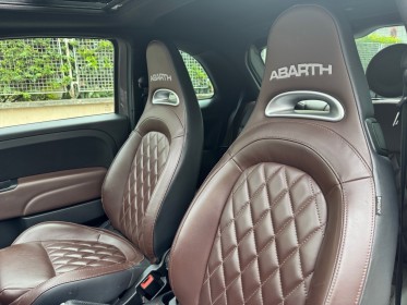 Abarth 595 turismo 1.4 tjet turismo/toit ouvrant/ sieges cuir/ beats occasion paris 17ème (75)(porte maillot) simplicicar...
