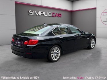 Bmw serie 5 f10 528i 258ch luxe a/ camera 360 / toit ouvrant / siÈges av/ar chauffants occasion paris 17ème (75)(porte...