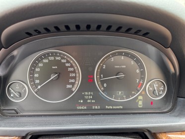 Bmw serie 5 f10 528i 258ch luxe a/ camera 360 / toit ouvrant / siÈges av/ar chauffants occasion paris 17ème (75)(porte...