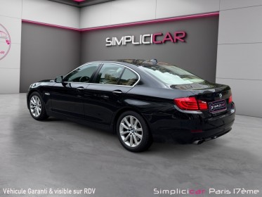 Bmw serie 5 f10 528i 258ch luxe a/ camera 360 / toit ouvrant / siÈges av/ar chauffants occasion paris 17ème (75)(porte...