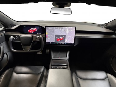 Tesla model s plaid tri-motor 1020ch awd - tva récupérable - garantie constructeur occasion simplicicar bretigny-sur-orge...
