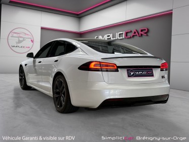 Tesla model s plaid tri-motor 1020ch awd - tva récupérable - garantie constructeur occasion simplicicar bretigny-sur-orge...