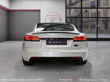 Tesla model s plaid tri-motor 1020ch awd - tva récupérable - garantie constructeur occasion simplicicar bretigny-sur-orge...