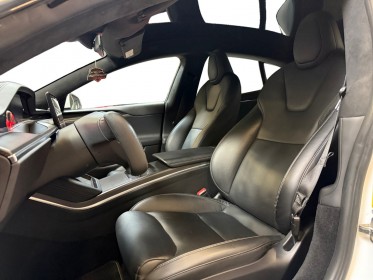 Tesla model s plaid tri-motor 1020ch awd - tva récupérable - garantie constructeur occasion simplicicar bretigny-sur-orge...