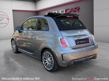 Abarth 595 1.4 turbo 16v t-jet 160 ch turismo a occasion cannes (06) simplicicar simplicibike france
