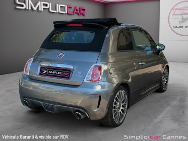 Abarth 595 1.4 turbo 16v t-jet 160 ch turismo a occasion cannes (06) simplicicar simplicibike france