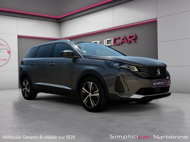 Peugeot 5008 bluehdi 130ch ss eat8 gt camera 360 régulateur adaptatif garantie 12 mois occasion simplicicar narbonne...