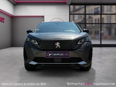 Peugeot 5008 bluehdi 130ch ss eat8 gt camera 360 régulateur adaptatif garantie 12 mois occasion simplicicar narbonne...