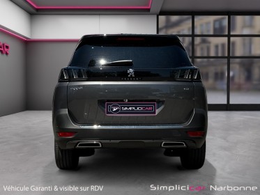 Peugeot 5008 bluehdi 130ch ss eat8 gt camera 360 régulateur adaptatif garantie 12 mois occasion simplicicar narbonne...