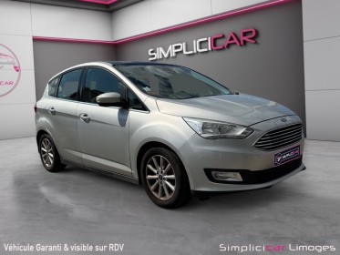Ford c-max 1.0 ecoboost 125 ss titanium occasion simplicicar limoges  simplicicar simplicibike france