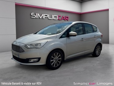 Ford c-max 1.0 ecoboost 125 ss titanium occasion simplicicar limoges  simplicicar simplicibike france