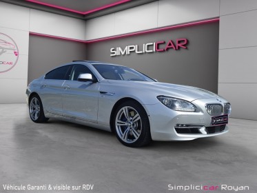 Bmw serie 6 gran coupe f06 650i 450ch xdrive exclusive a occasion simplicicar royan simplicicar simplicibike france