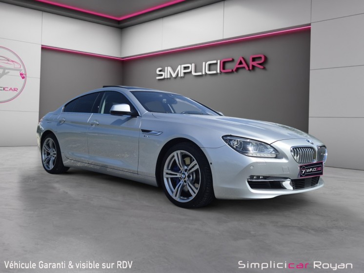 Bmw serie 6 gran coupe f06 650i 450ch xdrive exclusive a occasion simplicicar royan simplicicar simplicibike france Bmw serie 6 gran coupe f06 650i 450ch xdrive exclusive a occasion simplicicar royan simplicicar simplicibike france