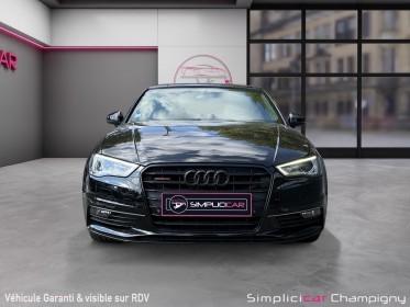 Audi a3 cabriolet 2.0 tdi 184 quattro s line / sline / entretien audi / full black occasion champigny-sur-marne (94)...
