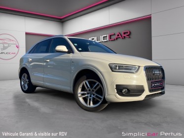 Audi q3 q3 2.0 tdi 140 ch s-line // tres bon etat occasion simplicicar pertuis  simplicicar simplicibike france
