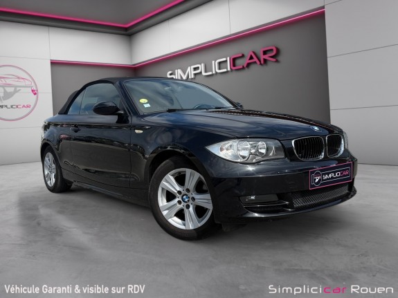 Bmw serie 1 cabriolet e88 118i 143 ch confort occasion simplicicar rouen simplicicar simplicibike france