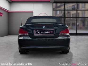 Bmw serie 1 cabriolet e88 118i 143 ch confort occasion simplicicar rouen simplicicar simplicibike france