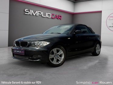 Bmw serie 1 cabriolet e88 118i 143 ch confort occasion simplicicar rouen simplicicar simplicibike france