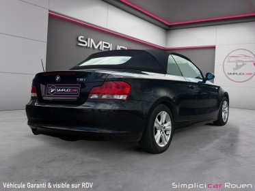 Bmw serie 1 cabriolet e88 118i 143 ch confort occasion simplicicar rouen simplicicar simplicibike france