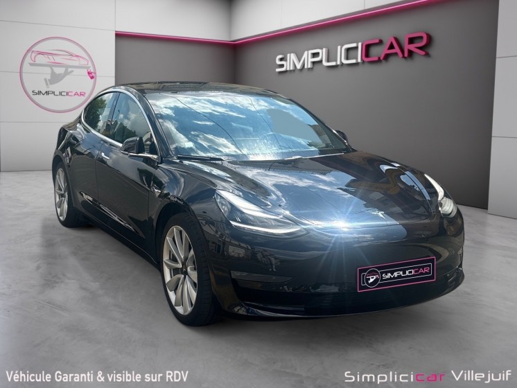 Tesla model 3 long-range rwd, caméra de recul, toit panoramique, garantie 12 mois occasion simplicicar villejuif ... Tesla model 3 long-range rwd, caméra de recul, toit panoramique, garantie 12 mois occasion simplicicar villejuif ...