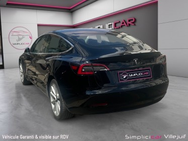 Tesla model 3 long-range rwd, caméra de recul, toit panoramique, garantie 12 mois occasion simplicicar villejuif ...