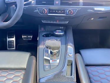 Audi rs4 avant v6 2.9 tfsi 450 ch tiptronic 8 - carbonne ext/int, toit ouvrant, b/o, sièges massant/elec/mem/chauff -......