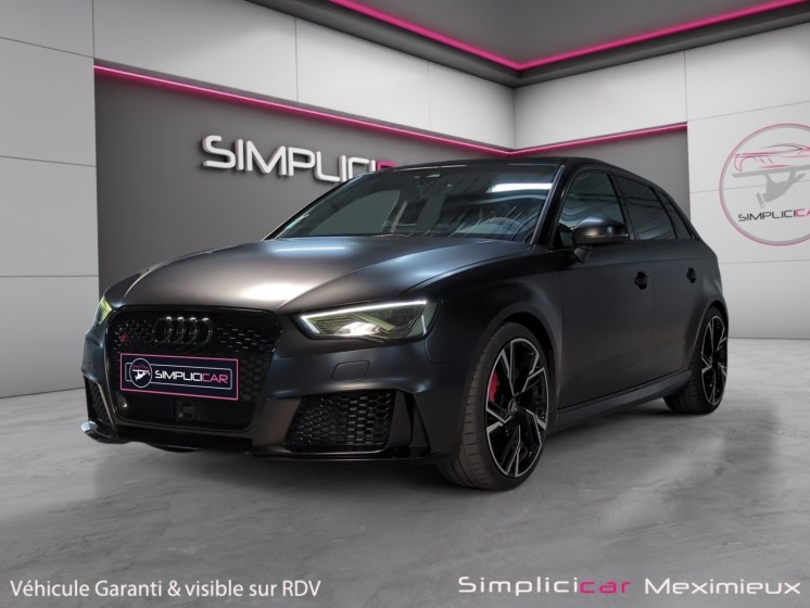 Audi rs3 sportback 2.5 tfsi 367 quattro s tronic 7 garantie 12 mois occasion simplicicar meximieux simplicicar simplicibike... Audi rs3 sportback 2.5 tfsi 367 quattro s tronic 7 garantie 12 mois occasion simplicicar meximieux simplicicar simplicibike...