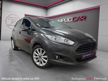 Ford fiesta 1.5 tdci 95 titanium revision ok, distribution neuve occasion simplicicar pertuis  simplicicar simplicibike france
