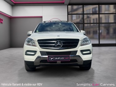 Mercedes classe m ml 350 bluetec 4matic sport a occasion cannes (06) simplicicar simplicibike france
