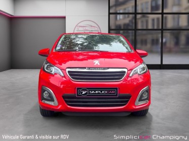 Peugeot 108 82ch bvm5 allure - bluetooth occasion champigny-sur-marne (94) simplicicar simplicibike france