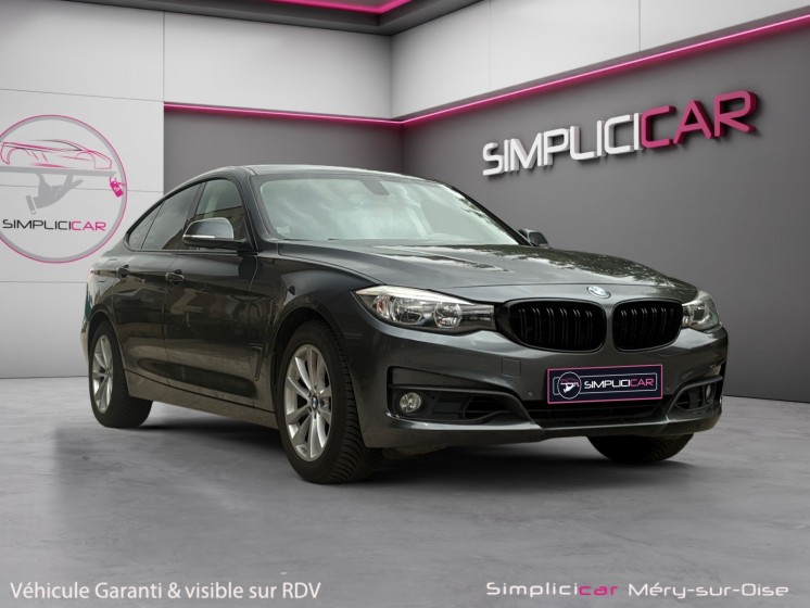 Bmw serie 3 gran turismo f34 320i 184 ch a attelage caméra de recul cuir garantie 12 mois occasion simplicicar mery-sur-oise...
