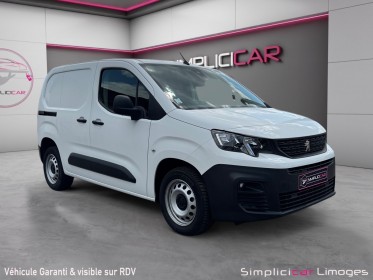 Peugeot partner fourgon m 650 kg bluehdi 100 ss bvm6 garantie 12 mois occasion simplicicar limoges  simplicicar simplicibike...
