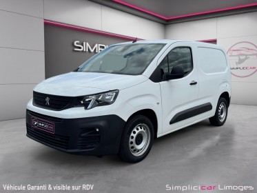 Peugeot partner fourgon m 650 kg bluehdi 100 ss bvm6 garantie 12 mois occasion simplicicar limoges  simplicicar simplicibike...