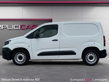 Peugeot partner fourgon m 650 kg bluehdi 100 ss bvm6 garantie 12 mois occasion simplicicar limoges  simplicicar simplicibike...