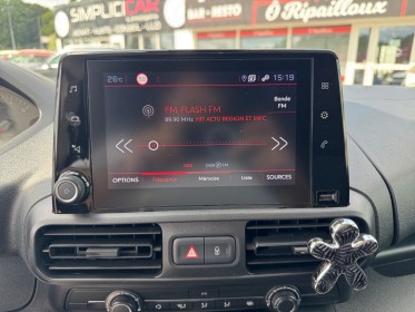 Peugeot partner fourgon m 650 kg bluehdi 100 ss bvm6 garantie 12 mois occasion simplicicar limoges  simplicicar simplicibike...