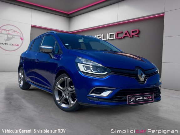 Renault clio iv tce 120 energy edc gt line - bva neuve, sort de révision, caméra de recul, régulateur - garantie 12 mois...