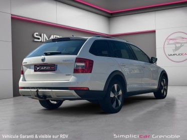 Skoda octavia combi 2.0 tdi 184 ch cr fap dsg6 4x4 scout occasion simplicicar grenoble simplicicar simplicibike france