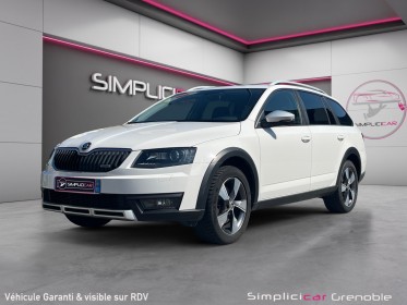 Skoda octavia combi 2.0 tdi 184 ch cr fap dsg6 4x4 scout occasion simplicicar grenoble simplicicar simplicibike france