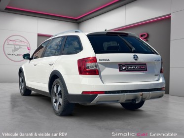 Skoda octavia combi 2.0 tdi 184 ch cr fap dsg6 4x4 scout occasion simplicicar grenoble simplicicar simplicibike france