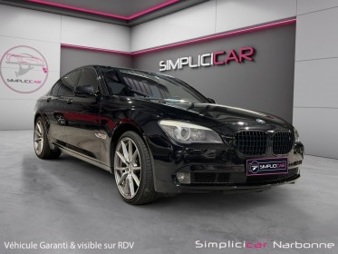 Bmw serie 7 f01/f02/f04 760i v12 exclusive individual a toit ouvrant siège ventilé garantie 12 mois occasion simplicicar...