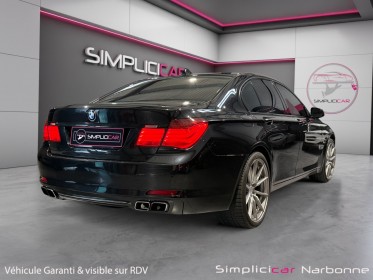 Bmw serie 7 f01/f02/f04 760i v12 exclusive individual a toit ouvrant siège ventilé garantie 12 mois occasion simplicicar...